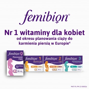FEMIBION 0 Planowanie ciąży, tabletki, 28 sztuk - obrazek 8