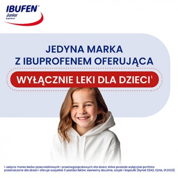 IBUFEN JUNIOR 200 mg, 10 kapsułek - obrazek 2 - Apteka internetowa Melissa