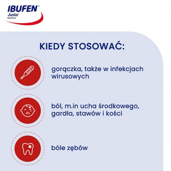 IBUFEN JUNIOR 200 mg, 10 kapsułek - obrazek 3
