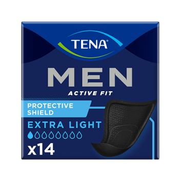 TENA MEN EXTRA LIGHT Wkłady anatomiczne dla mężczyzn, 14 sztuk - obrazek 1 - Apteka internetowa Melissa