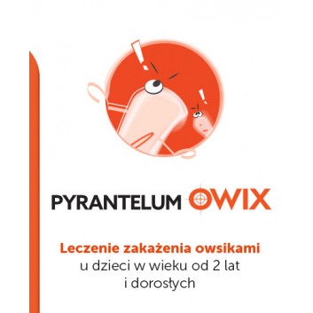 Pyrantelum OWIX, 250 mg/5 ml, zawiesina doustna, 15 ml - obrazek 3