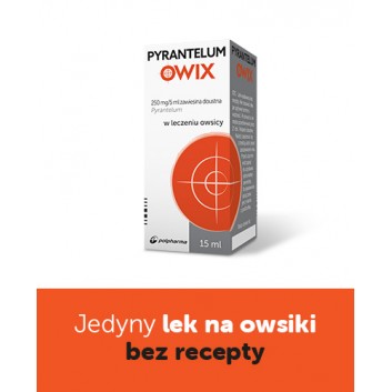 Pyrantelum OWIX, 250 mg/5 ml, zawiesina doustna, 15 ml - obrazek 2