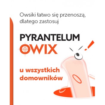 Pyrantelum OWIX, 250 mg/5 ml, zawiesina doustna, 15 ml - obrazek 4