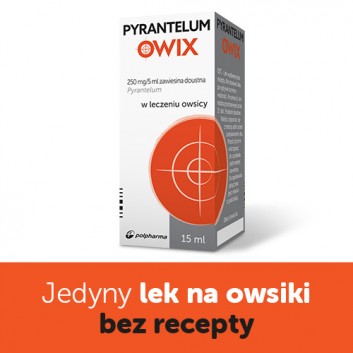 Pyrantelum OWIX, na owsiki, 15 ml - obrazek 7 - Apteka internetowa Melissa