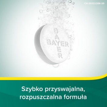 Aspirin C Forte, 800 mg + 480 mg, tabletki musujące, 10 sztuk - obrazek 6