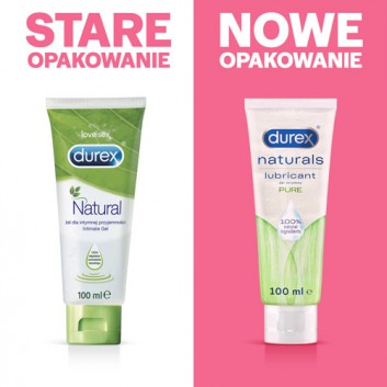 DUREX NATURAL Żel dla intymnej przyjemności 100% składników pochodzenia naturalnego, 100 ml - obrazek 5