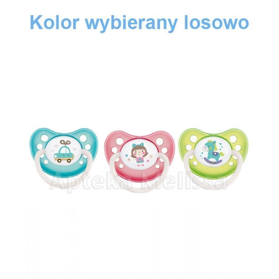 CANPOL BABIES Anatomiczny smoczek kauczukowy TOYS 6-18 m-cy - 1 szt. - obrazek 1 - Apteka internetowa Melissa