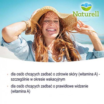 NATURELL Beta-karoten + E, 60 tabl. - obrazek 7