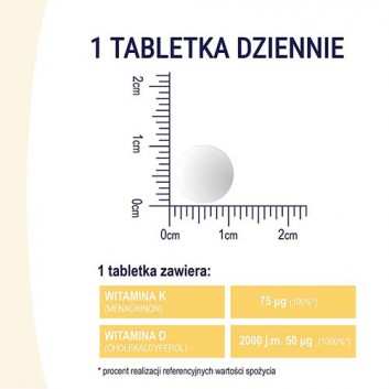 NATURELL Witamina D3 + K2 MK-7, 60 tabl. - obrazek 4