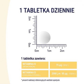 NATURELL Witamina D3 + K2 MK-7, 60 tabl. - obrazek 4 - Apteka internetowa Melissa