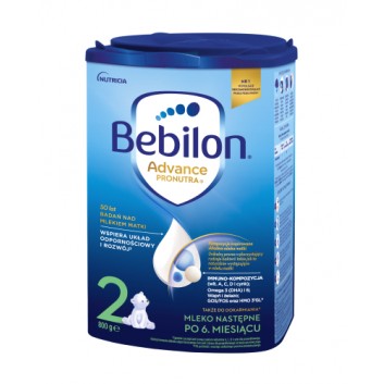 Bebilon 2 z Pronutra Advance, mleko po 6 miesiącu życia 800 g, cena, opinie, wskazania - obrazek 1 - Apteka internetowa Melissa