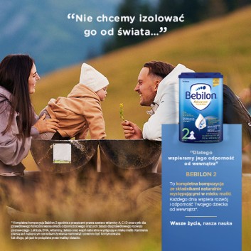 Bebilon 2 Advance Pronutra, mleko następne po 6. miesiącu, proszek, 800 g - obrazek 2