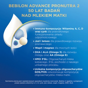 Bebilon 2 Advance Pronutra, mleko następne po 6. miesiącu, proszek, 800 g - obrazek 4