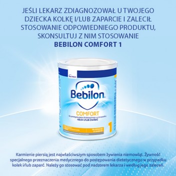 BEBILON 1 COMFORT ProExpert - mleko modyfikowane - 400 g - cena, opinie, stosowanie - obrazek 2 - Apteka internetowa Melissa