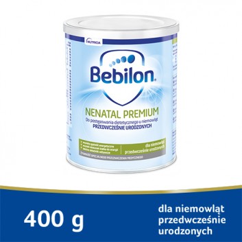 BEBILON NENATAL PREMIUM Z PRONUTRA Mleko modyfikowane w proszku - 400 g. Dla wcześniaków z niską urodzeniową masą ciała. - obrazek 1 - Apteka internetowa Melissa