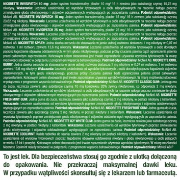 NICORETTE Icy White 4 mg, miętowe gumy na rzucanie palenia, 105 sztuk - obrazek 7
