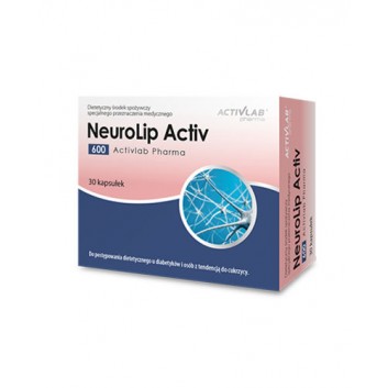 ACTIVLAB NeuroLip Activ 600, 30 kapsułek - obrazek 2 - Apteka internetowa Melissa