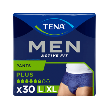 TENA MEN ACTIVE  FIT PANTS PLUS Majtki chłonne L/XL, 30 szt. - obrazek 1 - Apteka internetowa Melissa