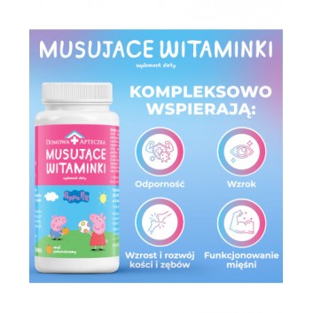 DOMOWA APTECZKA Musujące witaminki smak pomarańczowy - 60 szt. - obrazek 3