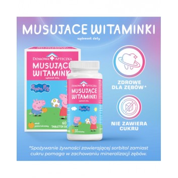 DOMOWA APTECZKA Musujące witaminki smak pomarańczowy - 60 szt. - obrazek 5