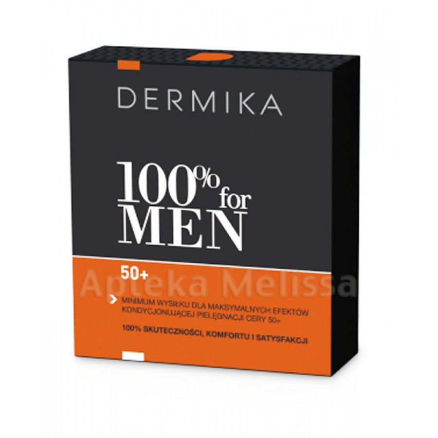 DERMIKA ZESTAW MEN - Krem przeciwzmarszczkowy 50 ml + Balsam po goleniu - 40 ml - obrazek 1 - Apteka internetowa Melissa