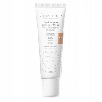 Avene Courvance Fluid korygujący SPF20 piaskowy (03), 30 ml - obrazek 1 - Apteka internetowa Melissa