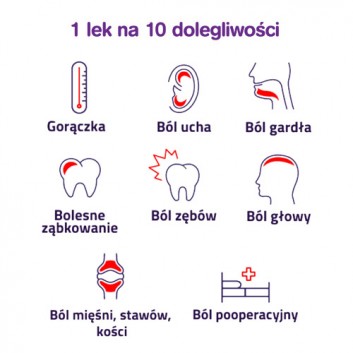 IBUPROM DLA DZIECI FORTE 200 mg/5 ml Zawiesina o smaku truskawkowym, 100 ml - obrazek 2