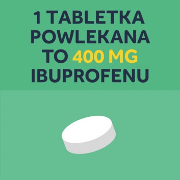 Nurofen Forte 400 mg, 48 tabletek powlekanych - obrazek 4 - Apteka internetowa Melissa
