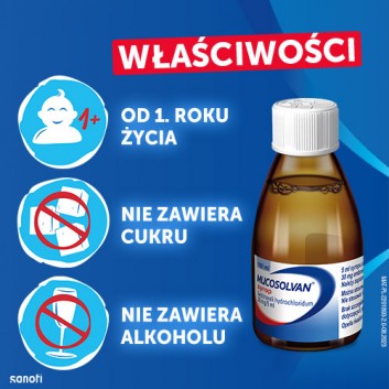 MUCOSOLVAN Syrop na kaszel, 100 ml - obrazek 6 - Apteka internetowa Melissa