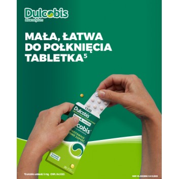 DULCOBIS 5 mg, 20 tabletek dojelitowych. Na zaparcia, cena, opinie, ulotka - obrazek 5 - Apteka internetowa Melissa