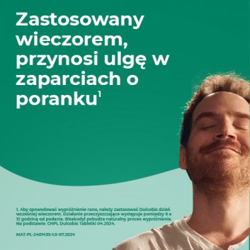 Dulcobis, 5 mg, tabletki dojelitowe na zaparcia, 20 sztuk - obrazek 2