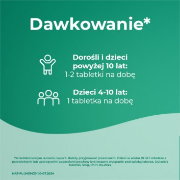 Dulcobis, 5 mg, tabletki dojelitowe na zaparcia, 20 sztuk - obrazek 6