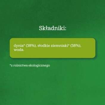 GERBER ORGANIC Dynia Słodki ziemniak po 4 miesiącu - 125 g - obrazek 5