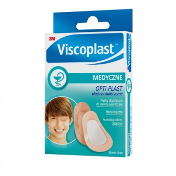 VISCOPLAST Opti-Plast Junior plastry okulistyczne - 10 szt. - obrazek 3 - Apteka internetowa Melissa