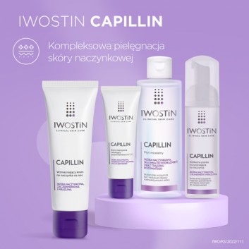 IWOSTIN CAPILLIN Wzmacniający krem na naczynka na noc - 40 ml - obrazek 5 - Apteka internetowa Melissa