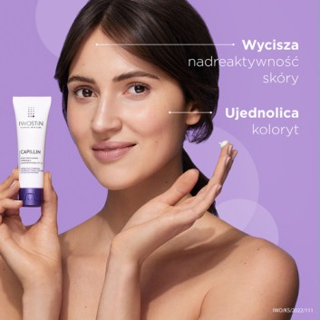IWOSTIN CAPILLIN Krem intensywnie redukujący zaczerwienienia SPF20 - 40 ml - obrazek 3