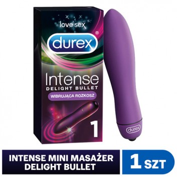 Durex Intense Delight Bullet, wibrujący masażer, wodoodporny - obrazek 1 - Apteka internetowa Melissa