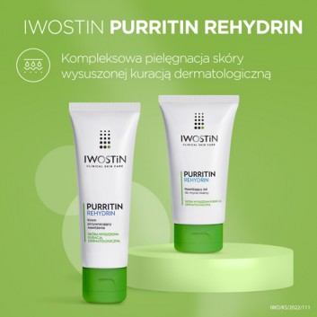 IWOSTIN PURRITIN REHYDRIN Krem przywracający nawilżenie - 40 ml - obrazek 6 - Apteka internetowa Melissa