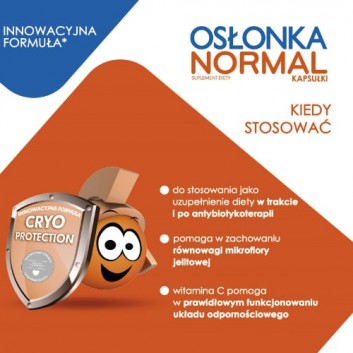 OSŁONKA NORMAL , 10 kaps., cena, wskazania, właściwości - obrazek 6 - Apteka internetowa Melissa