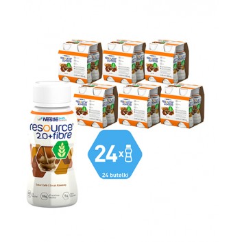 RESOURCE 2.0 FIBRE Smak kawowy - 24x200 ml - obrazek 1 - Apteka internetowa Melissa