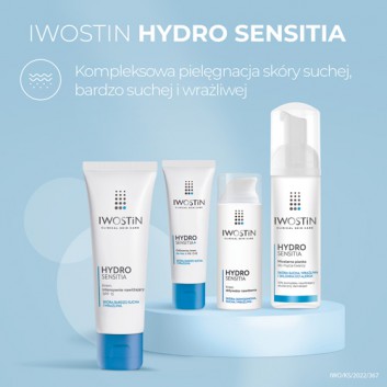 IWOSTIN HYDRO SENSITIA Krem intensywnie nawilżający SPF15 - 50 ml - obrazek 6 - Apteka internetowa Melissa