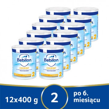 BEBILON 2 COMFORT PROEXPERT Mleko modyfikowane w proszku - 12x400 g - cena, opinie, wskazania  - obrazek 1 - Apteka internetowa Melissa