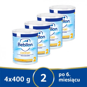 BEBILON 2 COMFORT PROEXPERT Mleko modyfikowane w proszku - 4x400 g - cena, opinie, wskazania  - obrazek 1 - Apteka internetowa Melissa