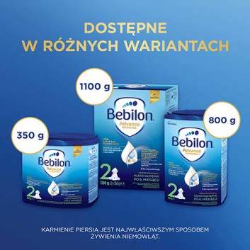 BEBILON 2 Pronutra-Advance Mleko modyfikowane w proszku, 2 x 800 g, cena, opinie, składniki - obrazek 8 - Apteka internetowa Melissa