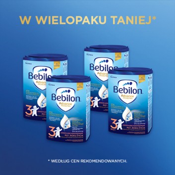 BEBILON 3 JUNIOR Pronutra-Advance Mleko modyfikowane w proszku, 2 x 800 g, cena, wskazania, właściwości  - obrazek 9 - Apteka internetowa Melissa