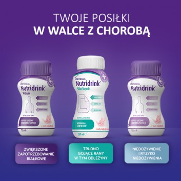 NUTRIDRINK O smaku czekoladowym - 24x125 ml. Żywienie medyczne, cena, opinie, skład - obrazek 5