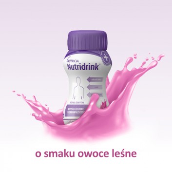 NUTRIDRINK O smaku owoców leśnych, żywienie medyczne, 24 x 125 ml - obrazek 2 - Apteka internetowa Melissa