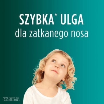 NASIVIN KIDS 0,25 mg/ml Aerozol do nosa, 10 ml. Na zatkany nos u dziecka - obrazek 2 - Apteka internetowa Melissa