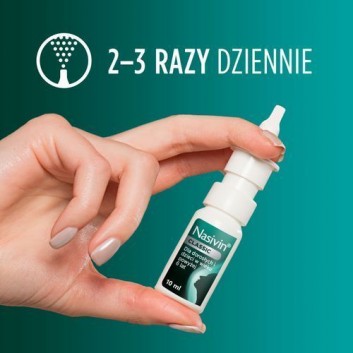 Nasivin Classic, 0,5 mg/ml, aerozol do nosa, 10 ml - obrazek 6