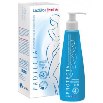 LACIBIOS FEMINA PROTECTA, Specjalistyczny żel o właściwościach nawilżających, 150 ml  - obrazek 1 - Apteka internetowa Melissa